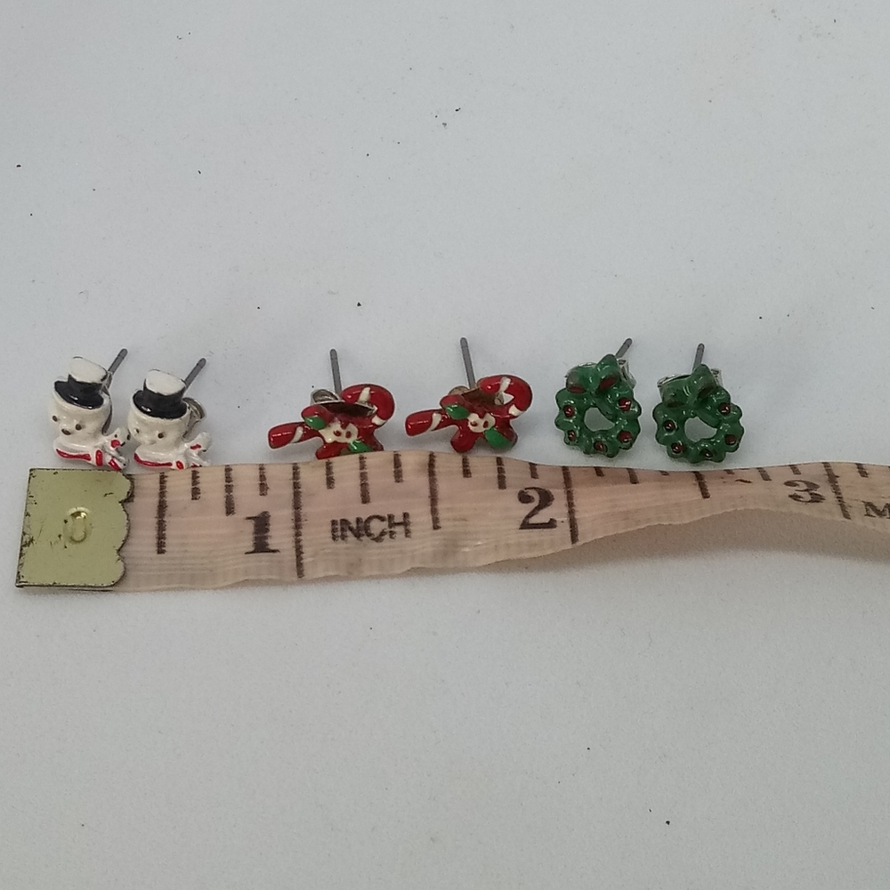 Christmas earrings